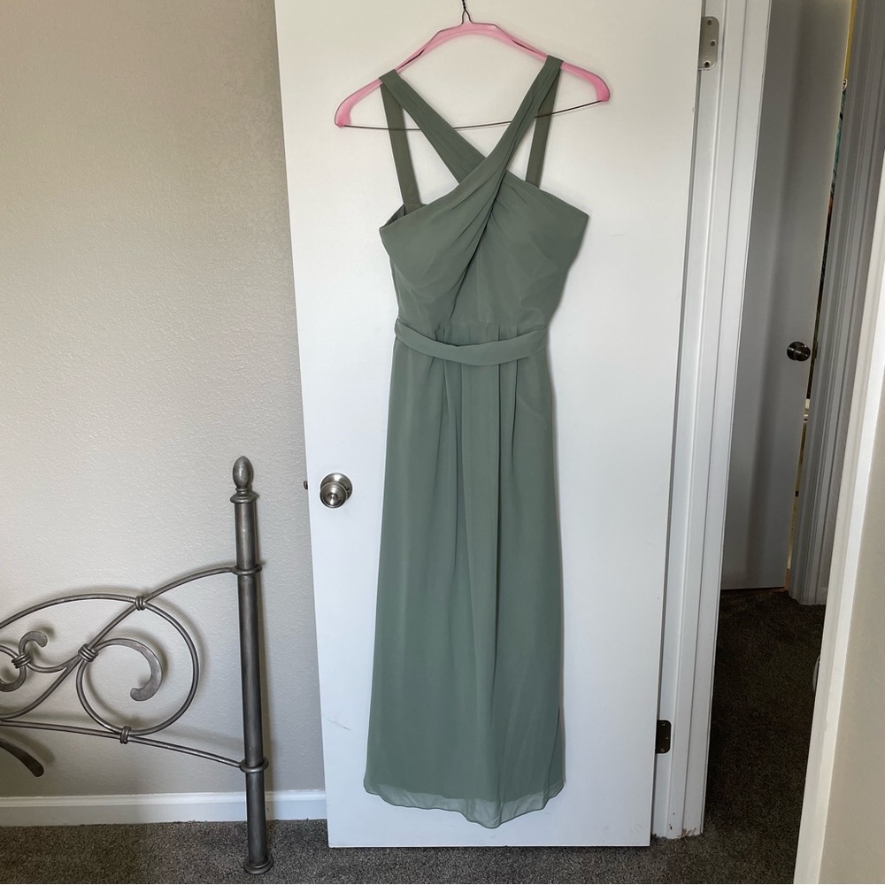 Moss Green Women's Bridesmaid’s Dress